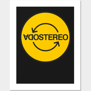 Soda Stereo T-shirt Yellow Posters and Art